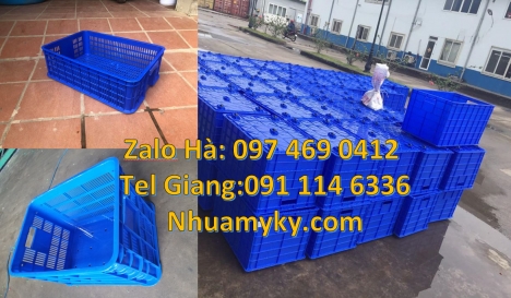 Rổ nhựa đựng trái cây, sóng nhựa hở có nắp đậy sóng nhựa có bánh xe, sọt nhựa có nắp đậy, Thùng nh