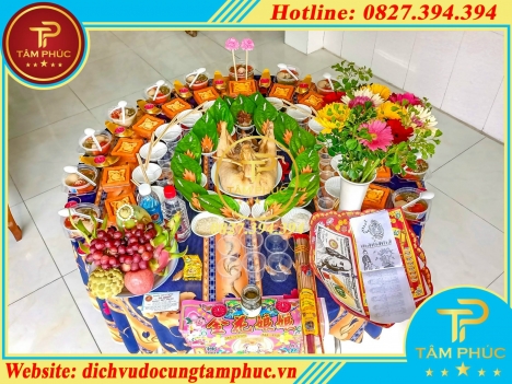 Đặt mâm cúng đầy tháng trọn gói ở đâu tại Cần Thơ