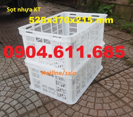 Sọt nhựa đựng trái cây, hoa quả, sọt nhựa đựng bát đũa trong nhà hàng