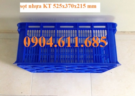 Sọt nhựa đựng trái cây, hoa quả, sọt nhựa đựng bát đũa trong nhà hàng