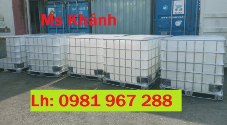 Báo giá Tank nhựa ibc 1000 l ,giá thùng nhựa 1000 lít