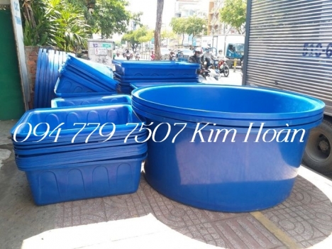 Bán thùng nhựa tròn 1000l nuôi cá ship hàng toàn quốc. 094 779 7507