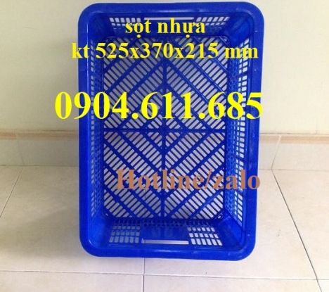 Sọt nhựa đựng trái cây, hoa quả, sọt nhựa đựng bát đũa trong nhà hàng