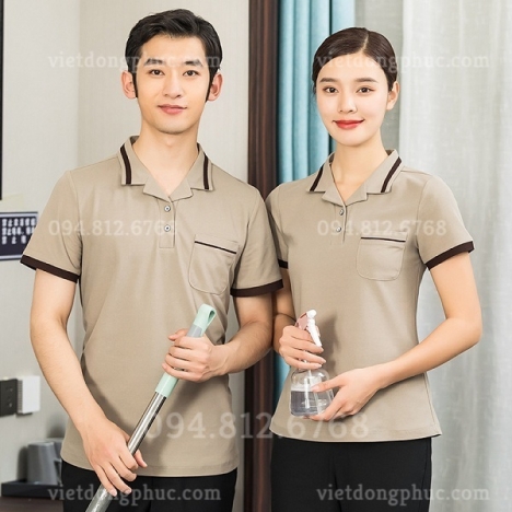 Mẫu đồng phục buồng phòng khách sạn đẹp tinh tế, thiết kế đa dạng, HOT nhất