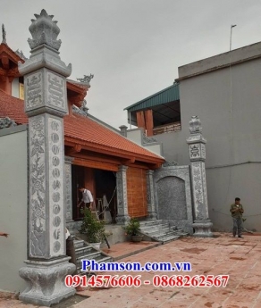 83 mẫu cột đá đẹp tại trà vinh - cột bằng đá nguyên khối