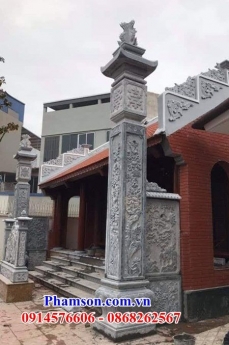 83 mẫu cột đá đẹp tại trà vinh - cột bằng đá nguyên khối