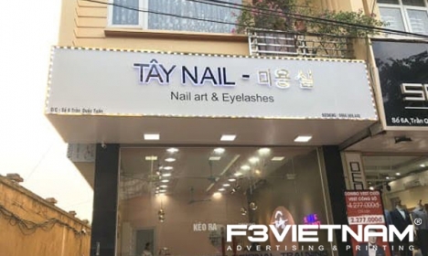 THI CÔNG QUẢNG CÁO VÀ THIẾT KẾ LẮP ĐẶT BIỂN HIỆU CỬA HÀNG TRỌN GÓI