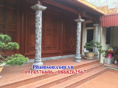 83 mẫu cột đá đẹp tại trà vinh - cột bằng đá nguyên khối
