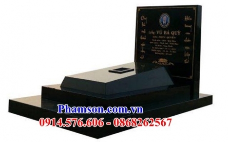 046 lăng mộ đẹp bắc kạn - mộ tam cấp bằng đá nguyên khối
