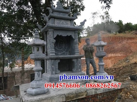 33 cây hương đá đẹp ninh bình - miếu thần linh thổ địa bằng đá