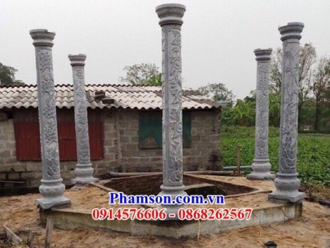 83 mẫu cột đá đẹp tại trà vinh - cột bằng đá nguyên khối