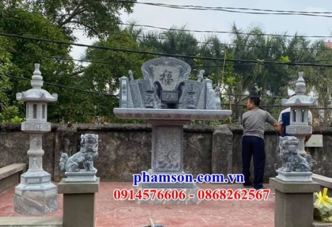 33 cây hương đá đẹp ninh bình - miếu thần linh thổ địa bằng đá