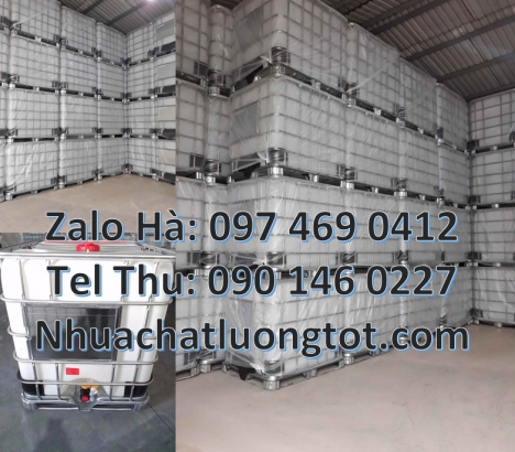 thùng nhựa ibc 1000l, Tank nhựa 1000L giá sỉ, bồn nhựa ibc, nơi bán Bồn 1000L,  Bồn ibc 1000l đựng c