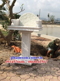 33 cây hương đá đẹp ninh bình - miếu thần linh thổ địa bằng đá
