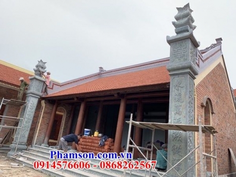 83 mẫu cột đá đẹp tại trà vinh - cột bằng đá nguyên khối