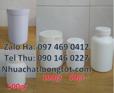 Hũ 1kg vặn, Hũ giá rẻ, Hũ nhựa hdpe 500gr đựng hóa chất hũ 1kg đựng bột mới 100%, Hủ nhựa 200gr 250