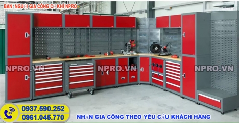 Bàn gia công cơ khí đa năng