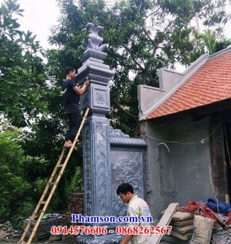 83 mẫu cột đá đẹp tại trà vinh - cột bằng đá nguyên khối