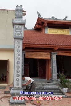 83 mẫu cột đá đẹp tại trà vinh - cột bằng đá nguyên khối