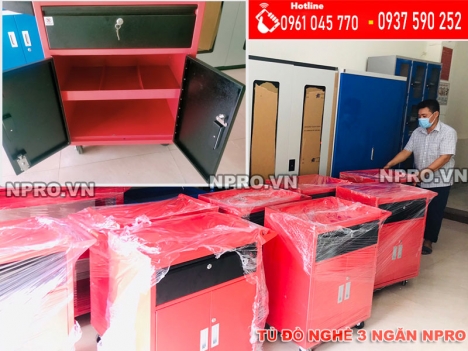 Tủ đựng đồ nghề sửa xe máy, ô tô / Tủ đồ nghề 3 - 5 - 7 ngăn chuyên dụng