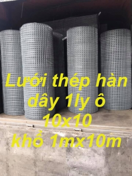 Lưới thép hàn ô vuông mạ kẽm giá tốt miền bắc