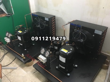 Lên cụm cụm máy nén Kulthorn 1,62hp AW2464ZK