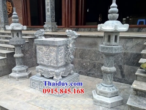 02+ Mẫu lư hương đá đẹp lào cai - đỉnh hương nhà thờ họ bằng đá tự nhiên