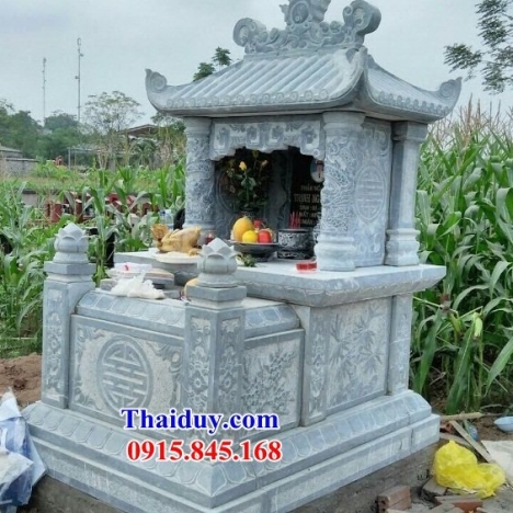 38 Lăng mộ đẹp phú yên - mộ hai mái bằng đá khối