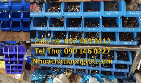 Kệ đựng đinh tán, Khay phụ tùng giá rẻ, Kệ nhựa a5, Khay nhựa đựng dụng cụ khay nhựa xanh, kệ nhựa