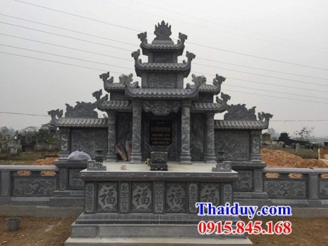 61 lăng thờ đá đẹp cà mau - lăng thờ chung khu nghĩa trang