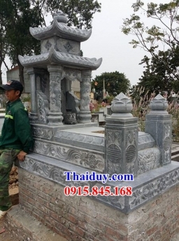 38 Lăng mộ đẹp phú yên - mộ hai mái bằng đá khối