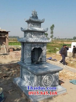 99+ mộ đá đẹp ninh bình - lăng mộ ba mái bằng đá xanh