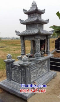 99+ mộ đá đẹp ninh bình - lăng mộ ba mái bằng đá xanh