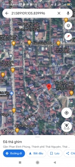 Bán lô đất Vip 400m2m có 2 mặt tiền khu Minh Cầu,p Phan Đình Phùng,tp Thái Nguyên