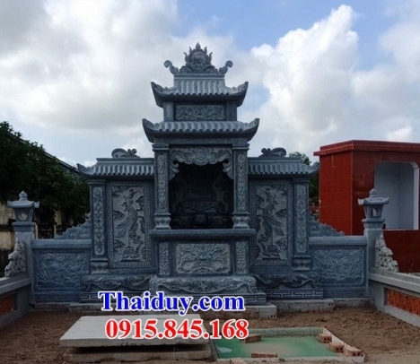61 lăng thờ đá đẹp cà mau - lăng thờ chung khu nghĩa trang