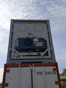 container lạnh 40feet sơn mới