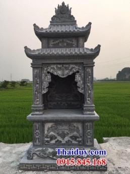 38 Lăng mộ đẹp phú yên - mộ hai mái bằng đá khối