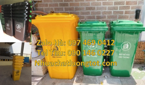thùng rác 80l, Thùng rác 120l 240l hdpe, thùng rác 60l Thùng rác đạp chân 20l, Thùng rác 120l đạ