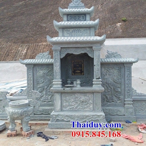 61 lăng thờ đá đẹp cà mau - lăng thờ chung khu nghĩa trang