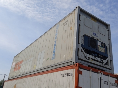 Container lạnh 40feet trữ lạnh đông thực phẩm
