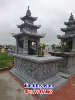 99+ mộ đá đẹp ninh bình - lăng mộ ba mái bằng đá xanh