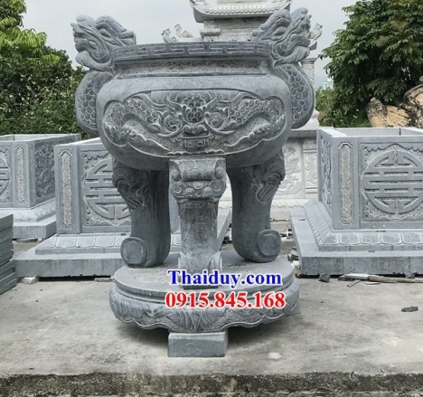 55 Lư hương đá đẹp - đỉnh hương bằng đá tại tuyên quang