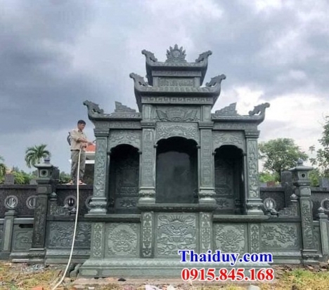61 lăng thờ đá đẹp cà mau - lăng thờ chung khu nghĩa trang