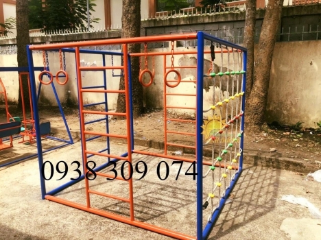 Thang leo tứ diện vận động đa năng dành cho bé