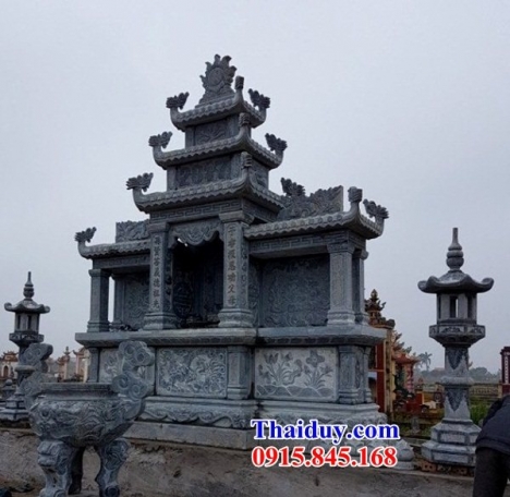 61 lăng thờ đá đẹp cà mau - lăng thờ chung khu nghĩa trang