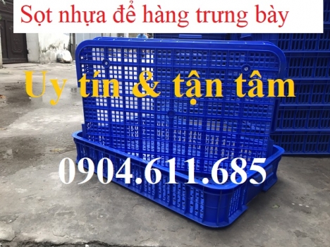 Sọt nhựa để hàng trưng bày, sọt nhựa đựng hoa quả, sọt nhựa tại Hà Nội