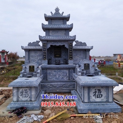 61 lăng thờ đá đẹp cà mau - lăng thờ chung khu nghĩa trang