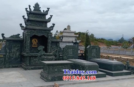 61 lăng thờ đá đẹp cà mau - lăng thờ chung khu nghĩa trang