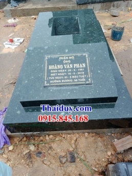089 Mộ đá xanh rêu đẹp - mộ đá không mái quảng ninh