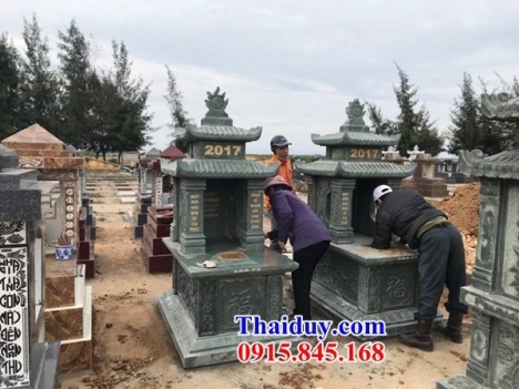 38 Lăng mộ đẹp phú yên - mộ hai mái bằng đá khối